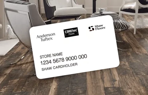 Financing card | Randy's Flooring